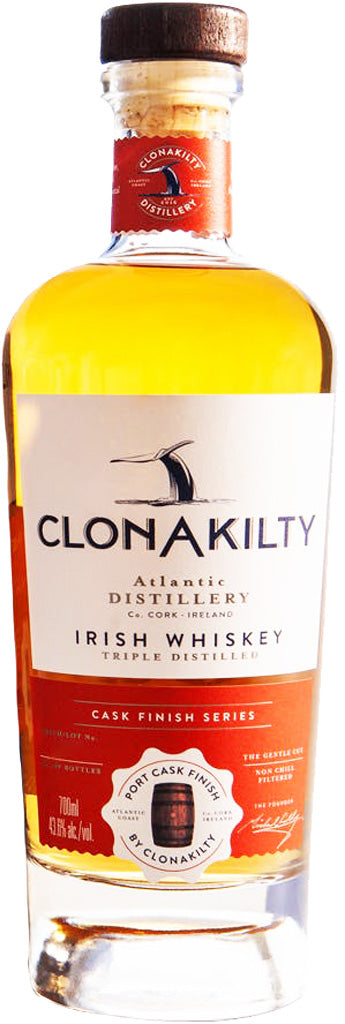 Clonakilty Port Cask Finish Irish Whiskey 750ml-0