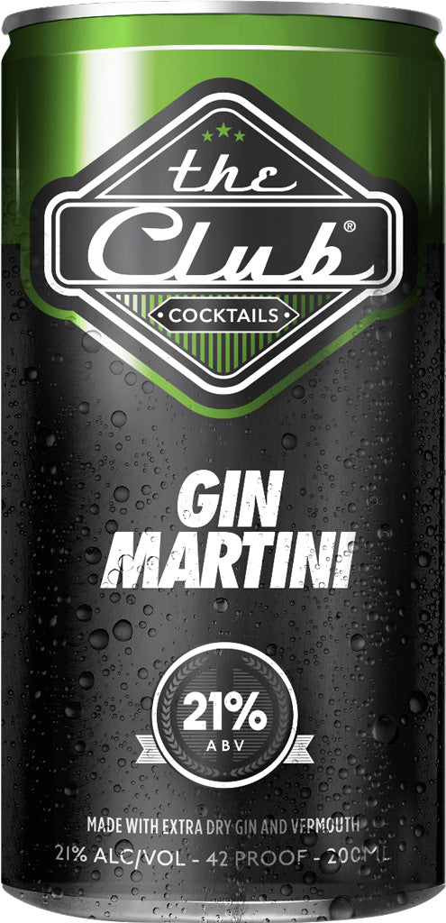 The Club Gin Martini 200ml-0