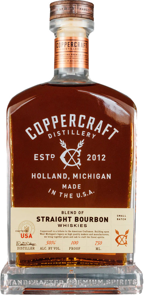 Coppercraft Blended Straight Bourbon Whiskey 750ml-0