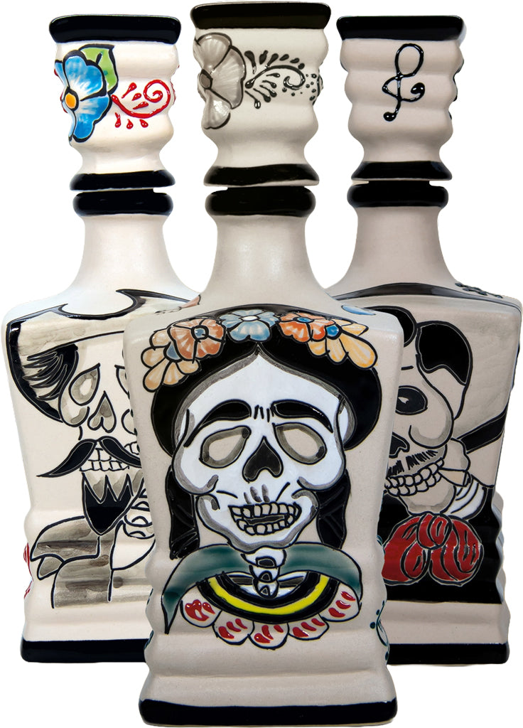 Dinastia Real Tequila Extra Aged Anejo Muertos Ceramic 750ml-0