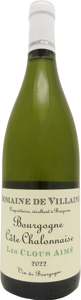 Domaine de Villaine Bourgogne Cote Chalonnaise Les Clous Aime Blanc 2022 750ml-0