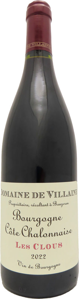 Domaine de Villaine Bourgogne Cote Chalonnaise Les Clous Aime Rouge 2022 750ml-0