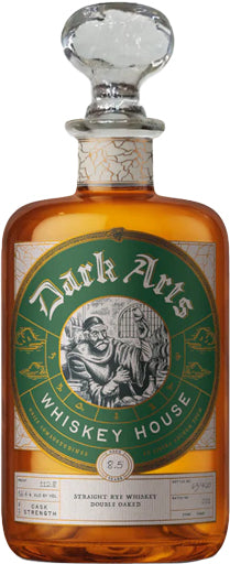 Dark Arts Whiskey House 8 1/2 Year Old Dark Star Double Oaked Straight Rye Whiskey 750ml-0