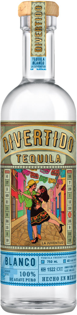 Divertido Tequila Blanco 750ml-0