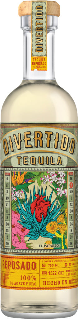 Divertido Tequila Reposado 750ml-0