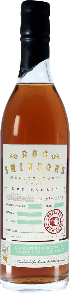 Doc Swinson Exploratory Cask Dos Padres Straight Bourbon Whiskey 750ml-0