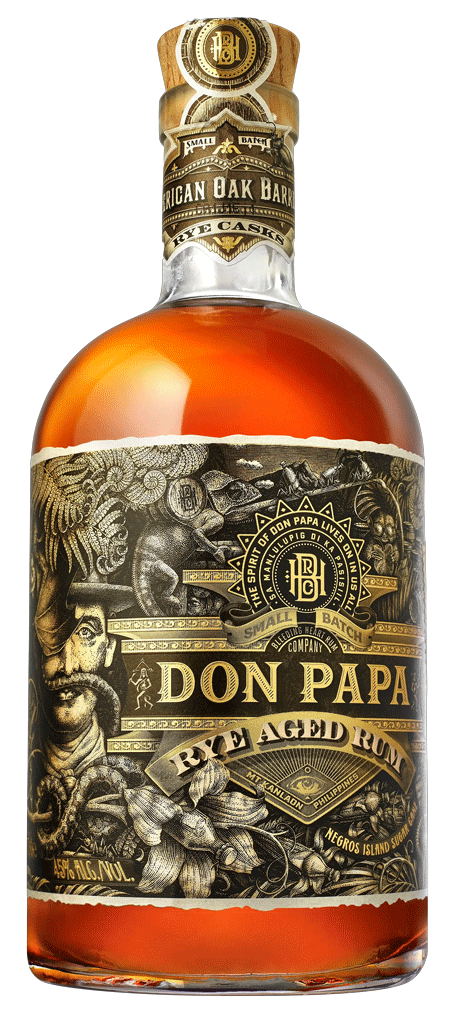 Don Papa Rye Cask Rum 750ml-0