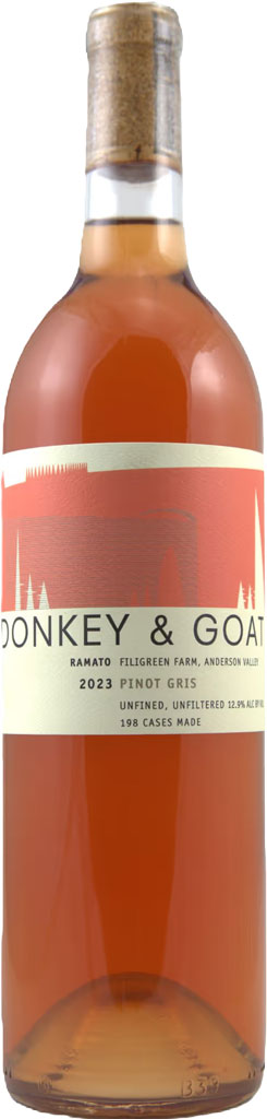 Donkey & Goat Pinot Gris Filigreen Farm 2023 750ml-0