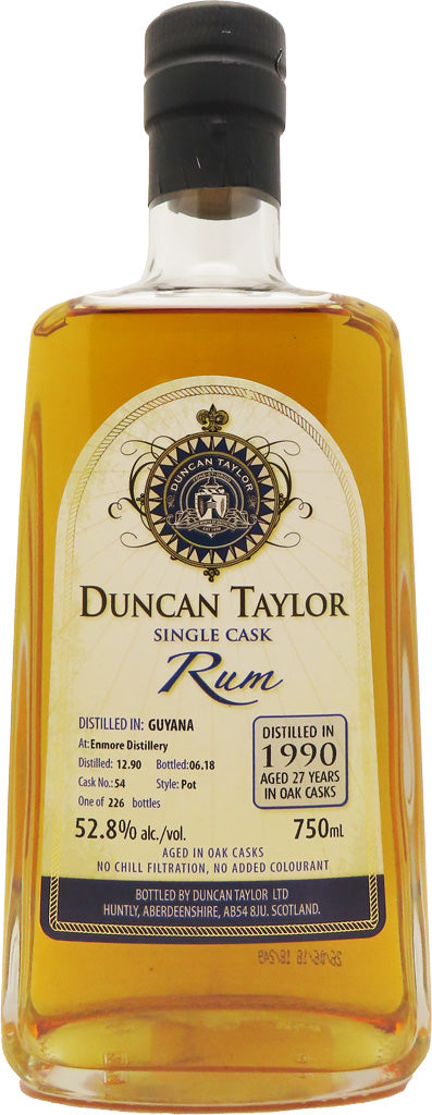 Duncan Taylor Guyana Rum 27 Year Old 1990 #54 750ml-0