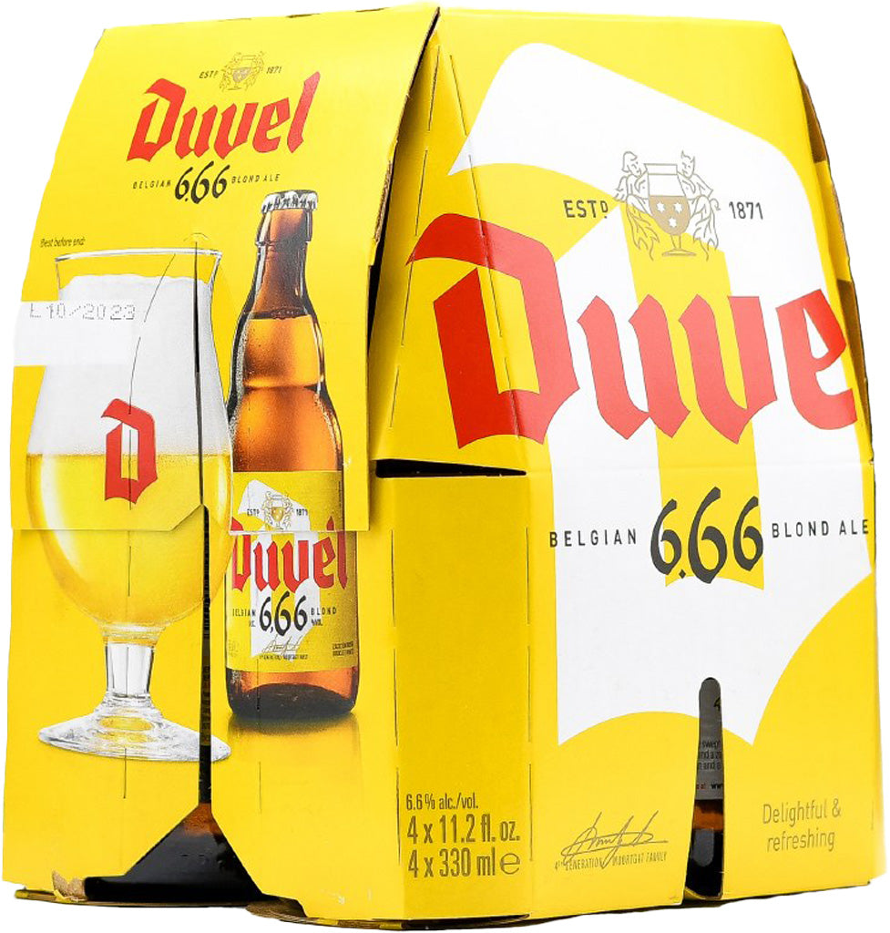 Duvel 6.66 Belgian Blonde Ale 4pk-0