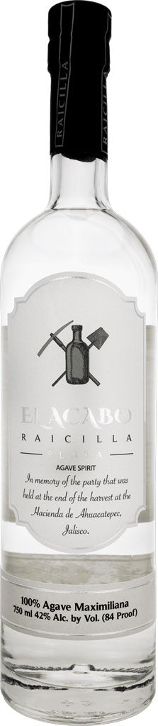 El Acabo Raicilla Plata Agave Spirit 750ml-0