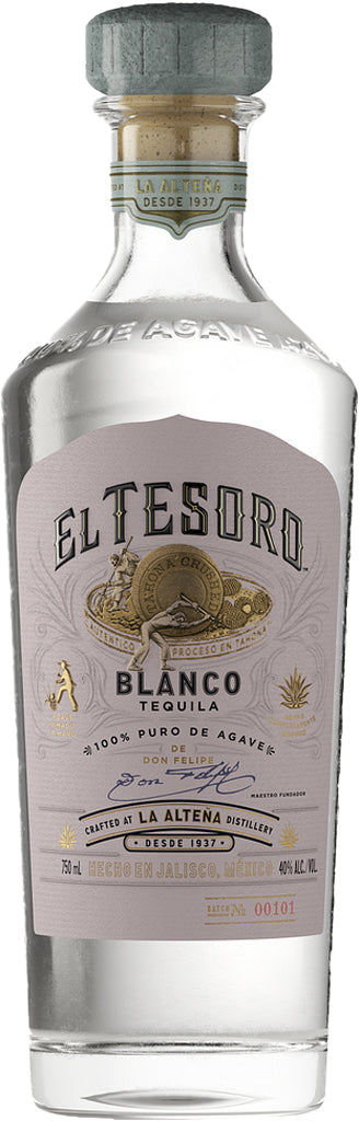 El Tesoro Tequila Blanco 750ml-0
