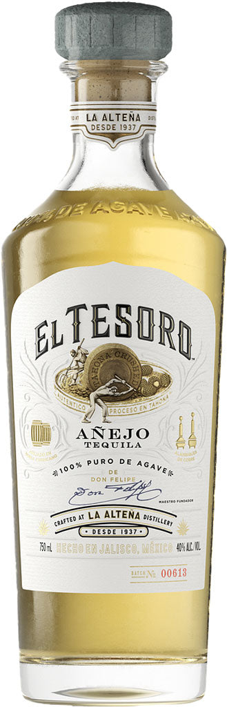 El Tesoro Tequila Anejo 750ml-0