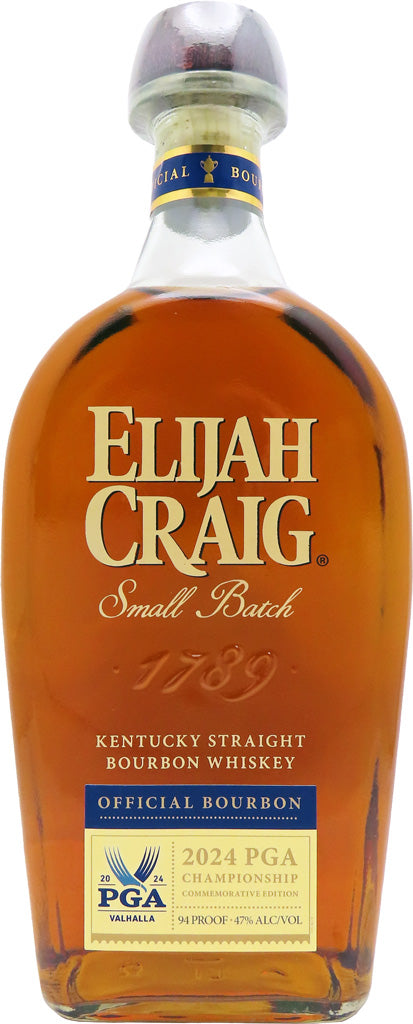 Elijah Craig Small Batch PGA Championship Straight Bourbon Whiskey 202 ...