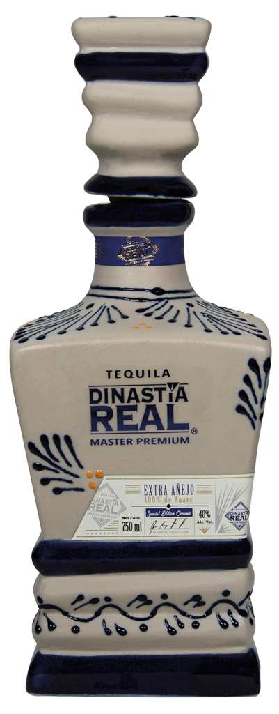 Dinastia Real Tequila Extra Anejo Blue Ceramic 750ml-0