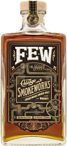 FEW Chicago Smokeworks Cherrywood Smoked Malt Whiskey 750ml-0