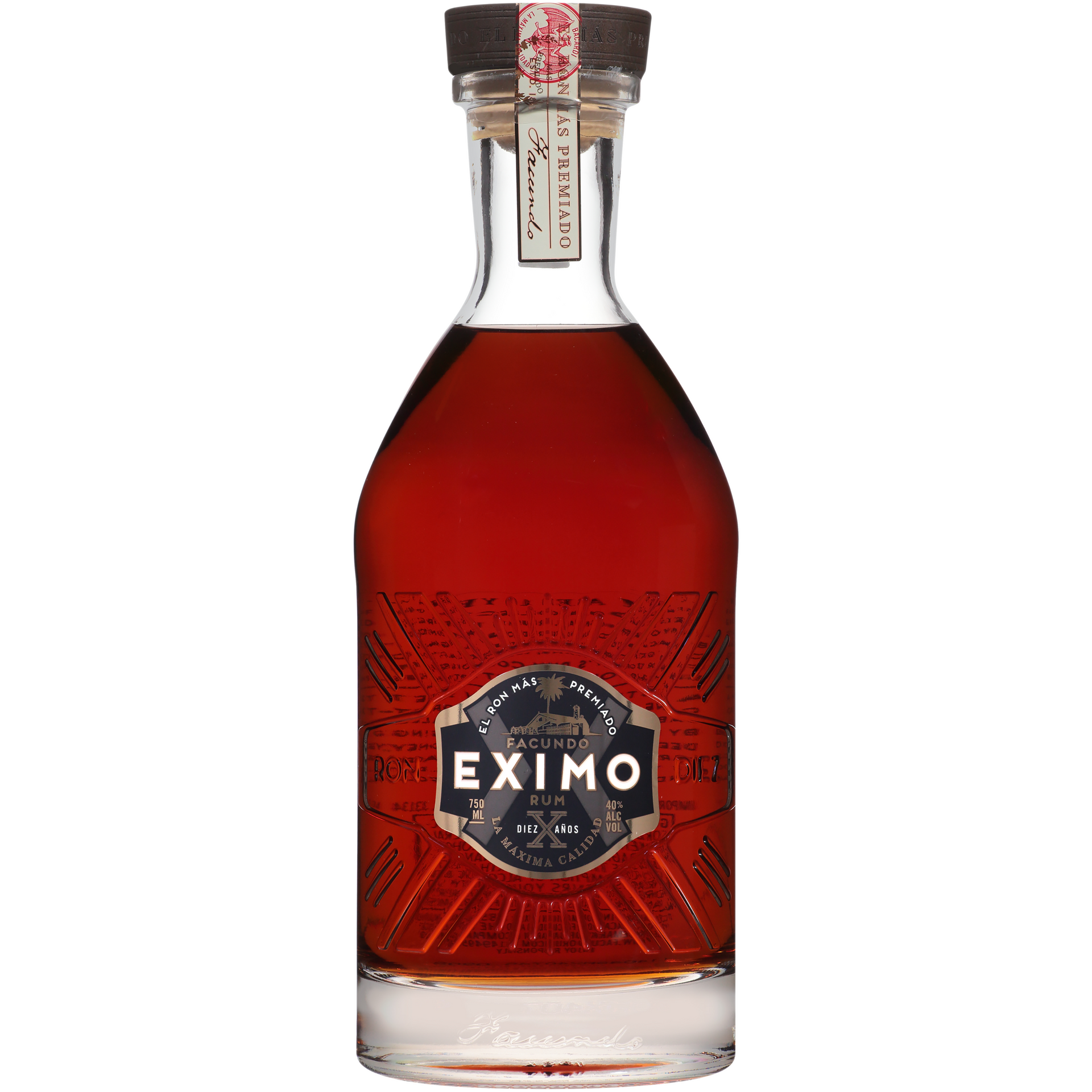 Facundo Eximo Rum 10 Year Old 750ml-0