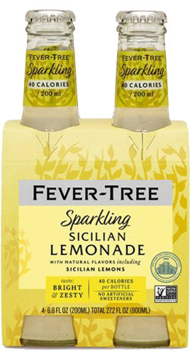 Fever-Tree Sparkling Sicilian Lemonade 4pk Btls-0