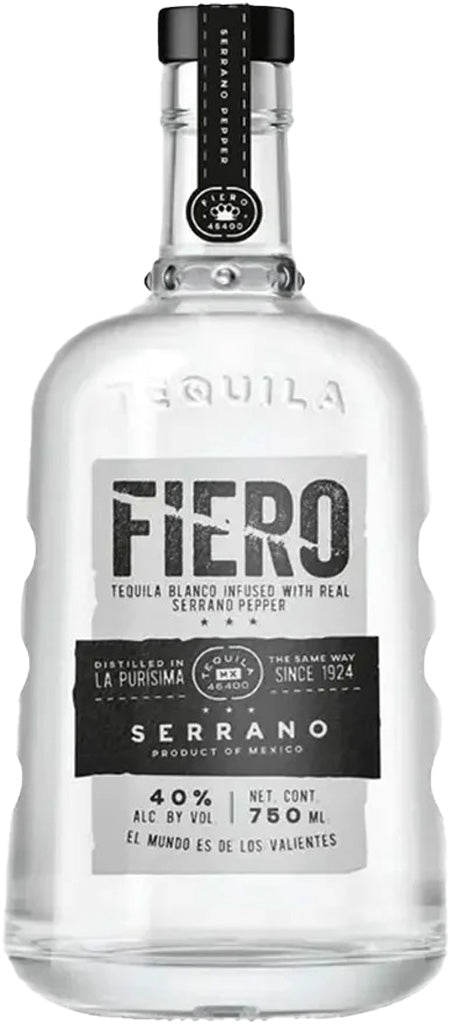 Fiero Serrano Tequila Blanco 750ml-0