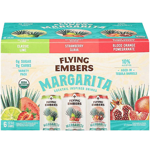 Flying Embers Margarita Variety 6pk Cans-0