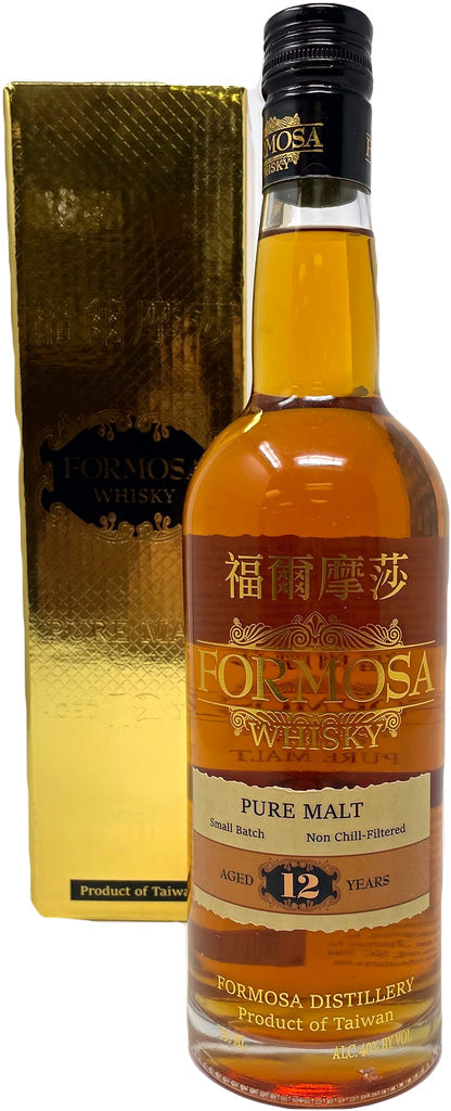 Formosa 12 Year Old Pure Malt Whisky 750ml-0