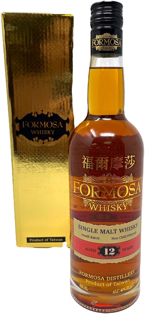 Formosa 12 Year Old Single Malt Whisky 750ml-0