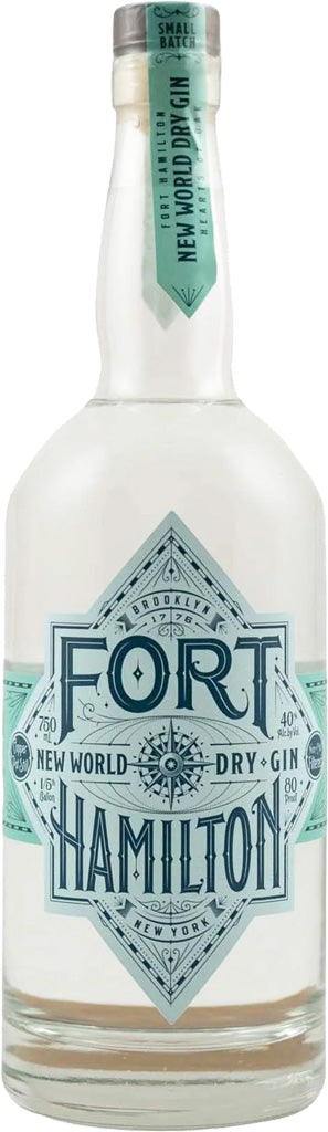 Fort Hamilton New World Dry Gin 750ml-0