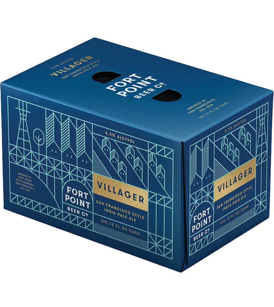 Fort Point Villager IPA 6pk Cans-0