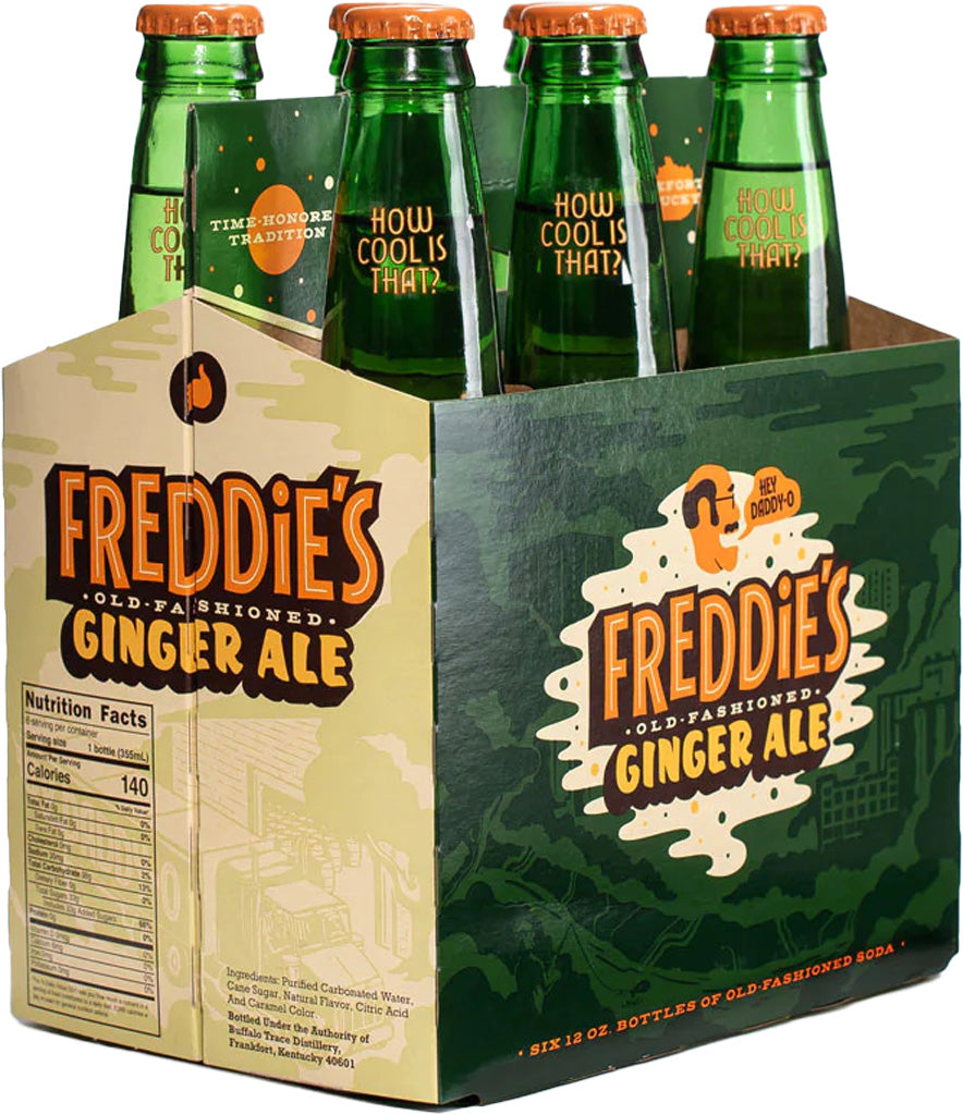 Freddie's Old Fashioned Ginger Ale 6pk-0