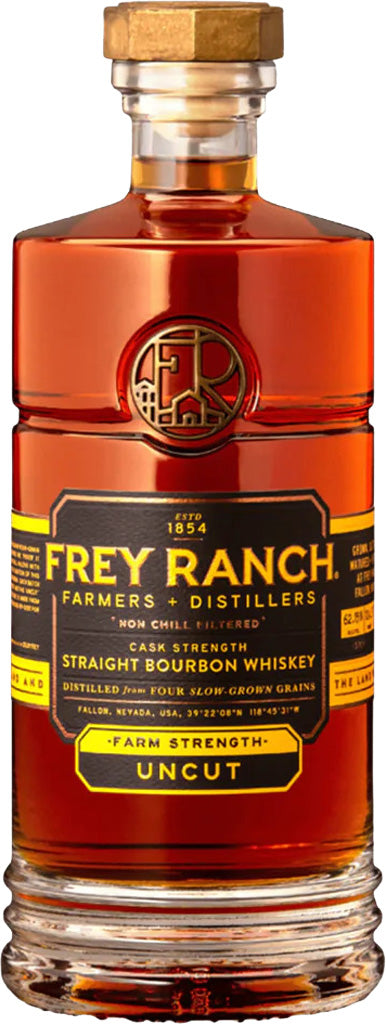 Frey Ranch Farm Strength Uncut Straight Bourbon Whiskey 750ml-0