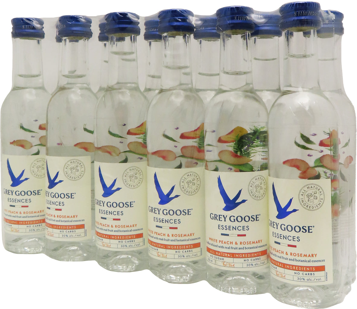 Grey Goose Essences White Peach & Rosemary 50ml 12pk-0