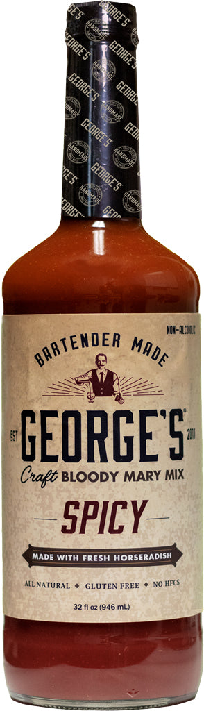 George's Spicy Bloody Mary Mix 32oz-0