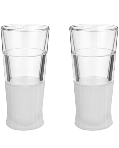 Glass Freeze Pint Beer Glass 2pk-0