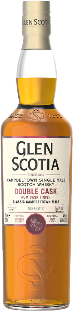 Glen Scotia Single Malt Double Cask Rum Cask Finish 750ml-0