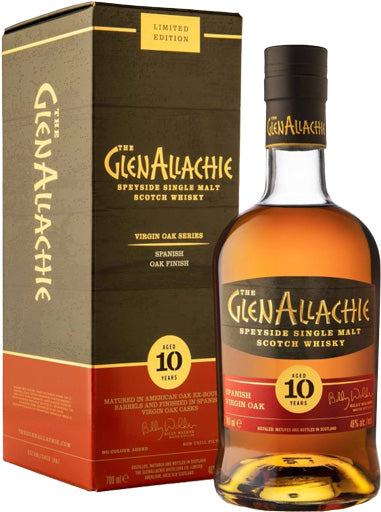 Glenallachie 10 Year Old Spanish Oak Finish Single Malt Whisky 700ml-0