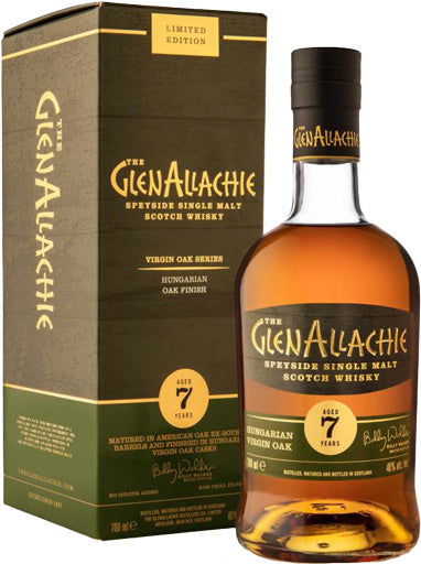 Glenallachie 7 Year Old Hungarian Oak Finish Single Malt Whisky 700ml-0