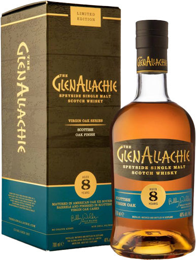 Glenallachie 8 Year Old Scottish Oak FInish Single Malt Whisky 700ml-0