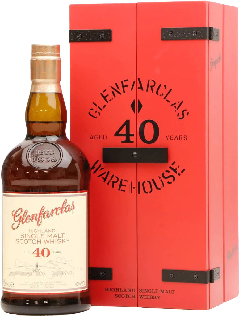 Glenfarclas 40 Year Old Single Malt Whisky 750ml-0