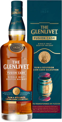 Glenlivet Rum & Bourbon Fusion Cask Single Malt Whisky 750ml Featured Image