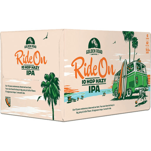 Golden Road Ride On 10 Hop Hazy 6pk Can-0