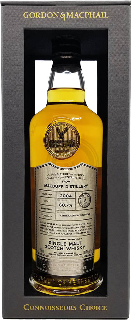 Gordon & Macphail Connoisseurs Choice 14 Year Old Macduff Single Malt Scotch Whiskey 2004 750ml-0