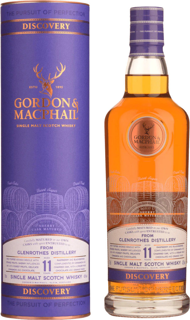 Gordon & Macphail Discovery Glenrothes 11 Year Old Single Malt Whiskey-0