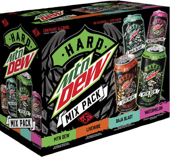 Hard Mountain Dew Variety 12pk Cans-0