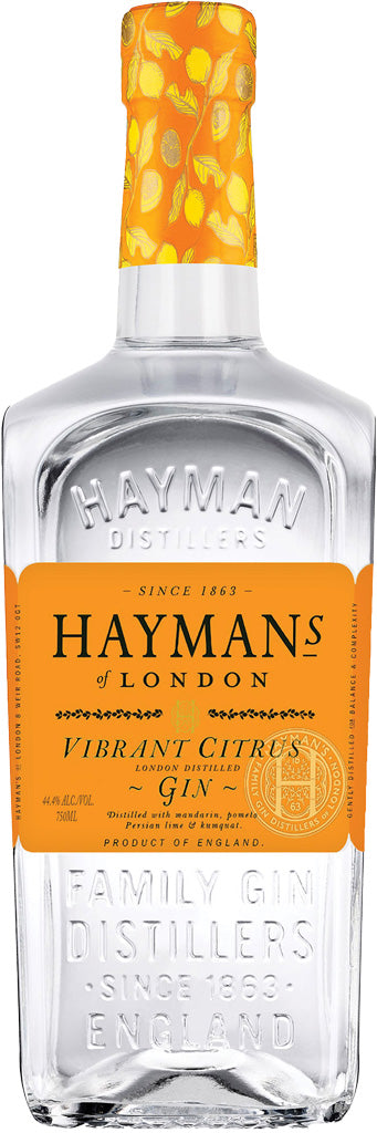 Hayman's Vibrant Citrus Gin 750ml-0