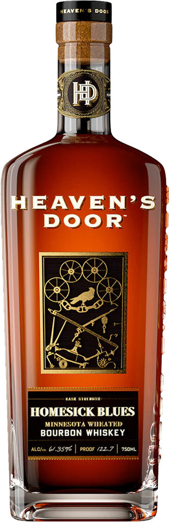 Heaven's Door Cask Strength Homesick Blues Whated Bourbon Whiskey 750ml-0