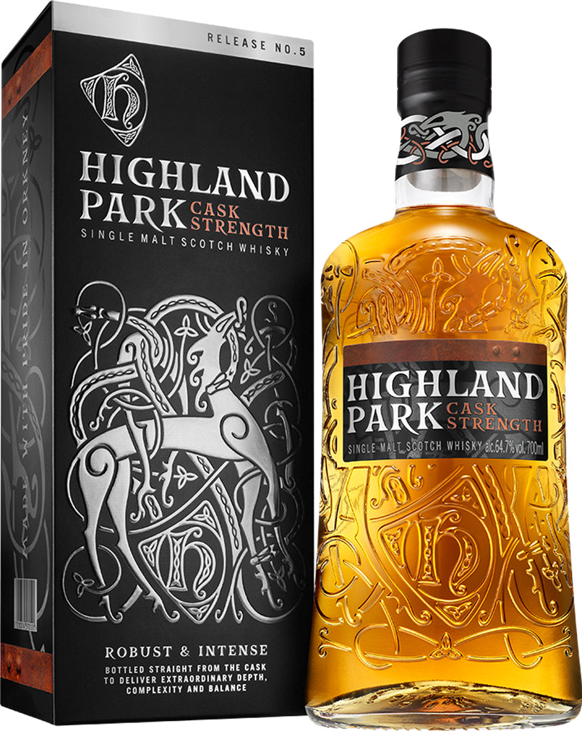 Highland Park Single Malt Whisky Cask Strength Release No.5 750ml-0