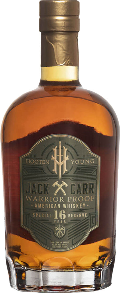 Hooten Young American Whiskey Jack Carr Warrior 16 Year Old 750ml-0