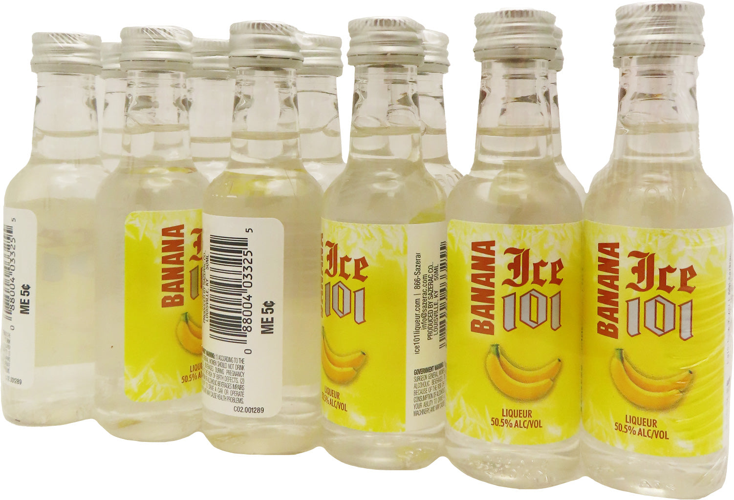 Ice 101 Banana Liqueur 50ml 12pk-0