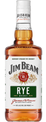 Jim Beam Kentucky Rye Whiskey 750ml-0