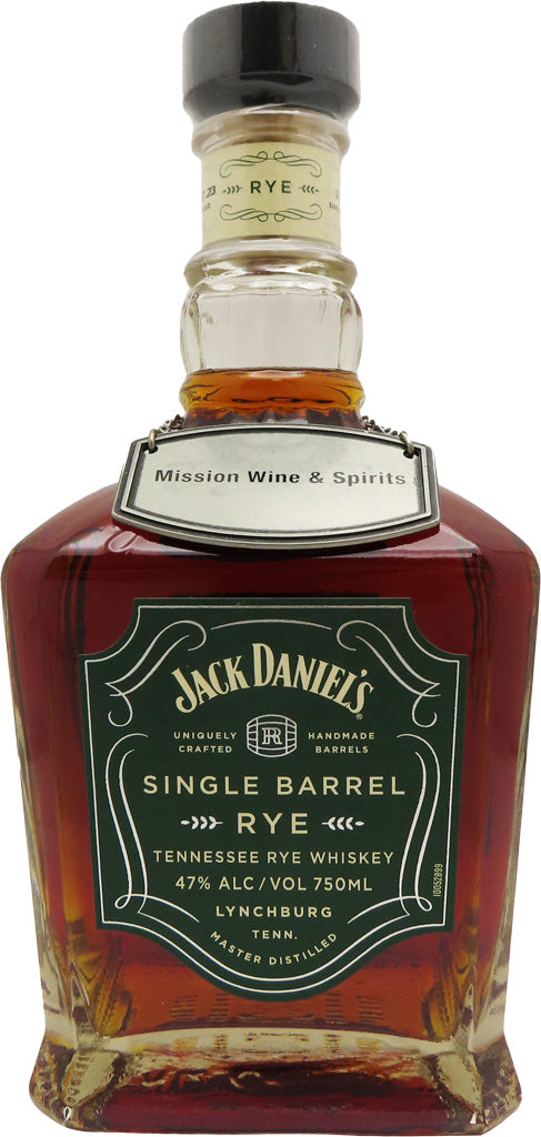 Jack Daniel's "Mission Exclusive" Single Barrel #23-09859 Rye 94 Proof 750ml-0